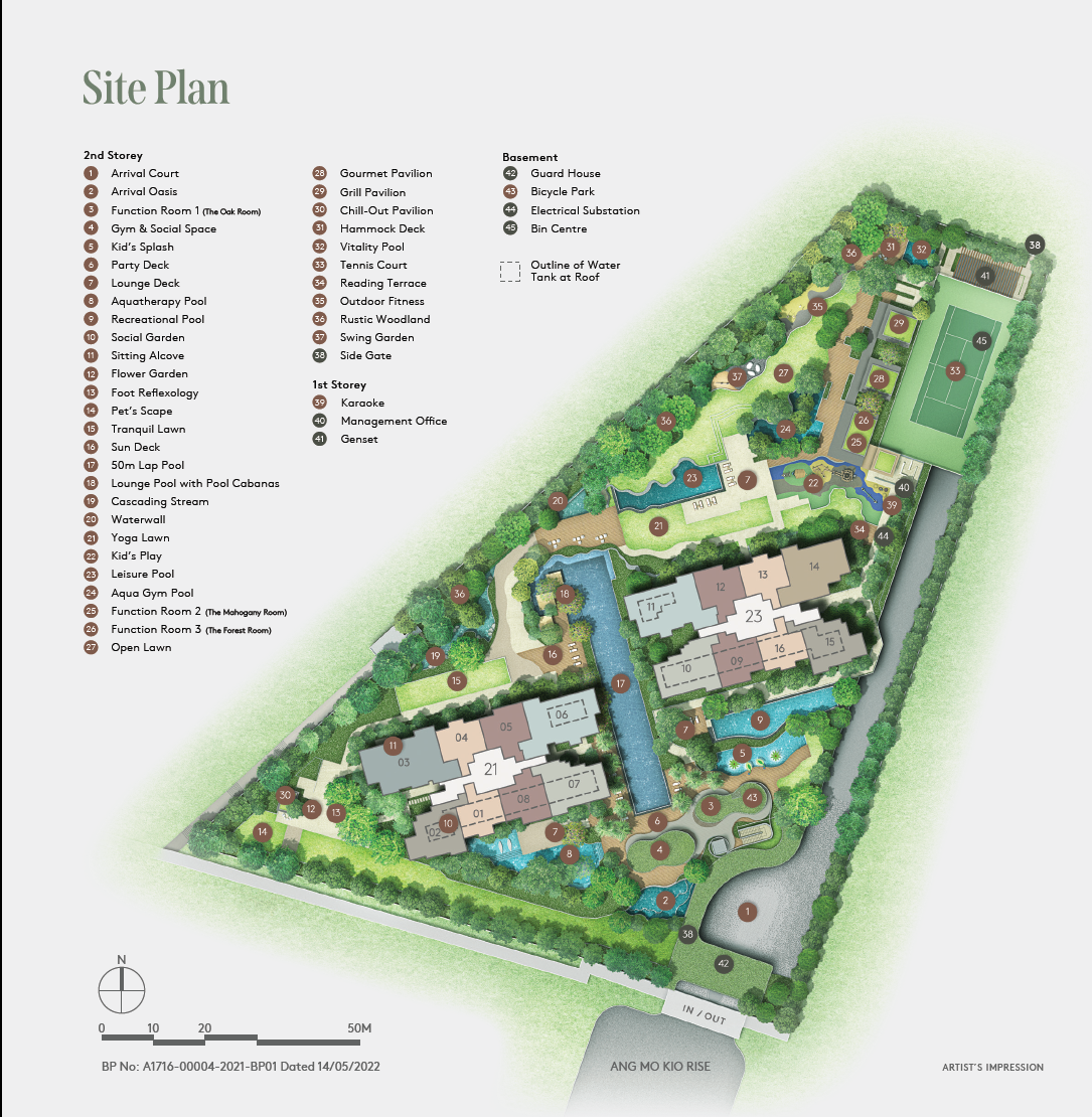 Amo Residence siteplan